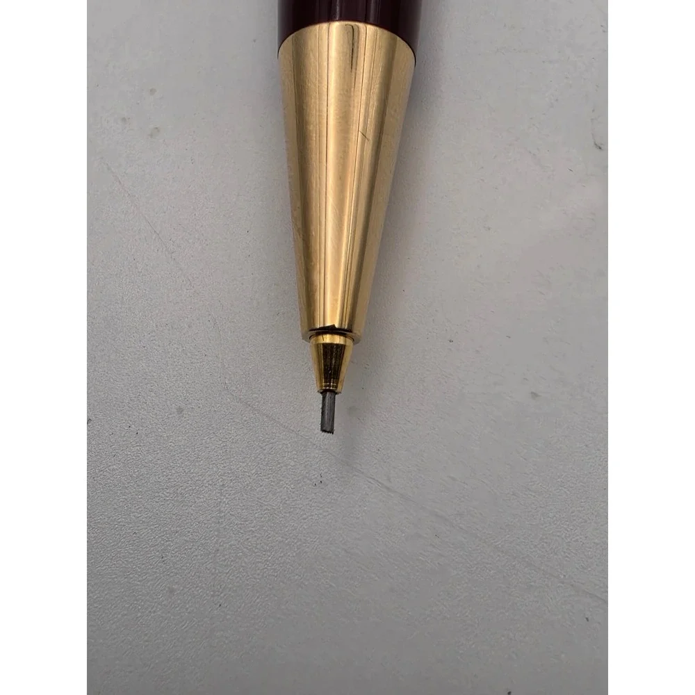 Montblanc Meisterstuck Classique Mechanical Pencil Burgundy Gold Trim Germany